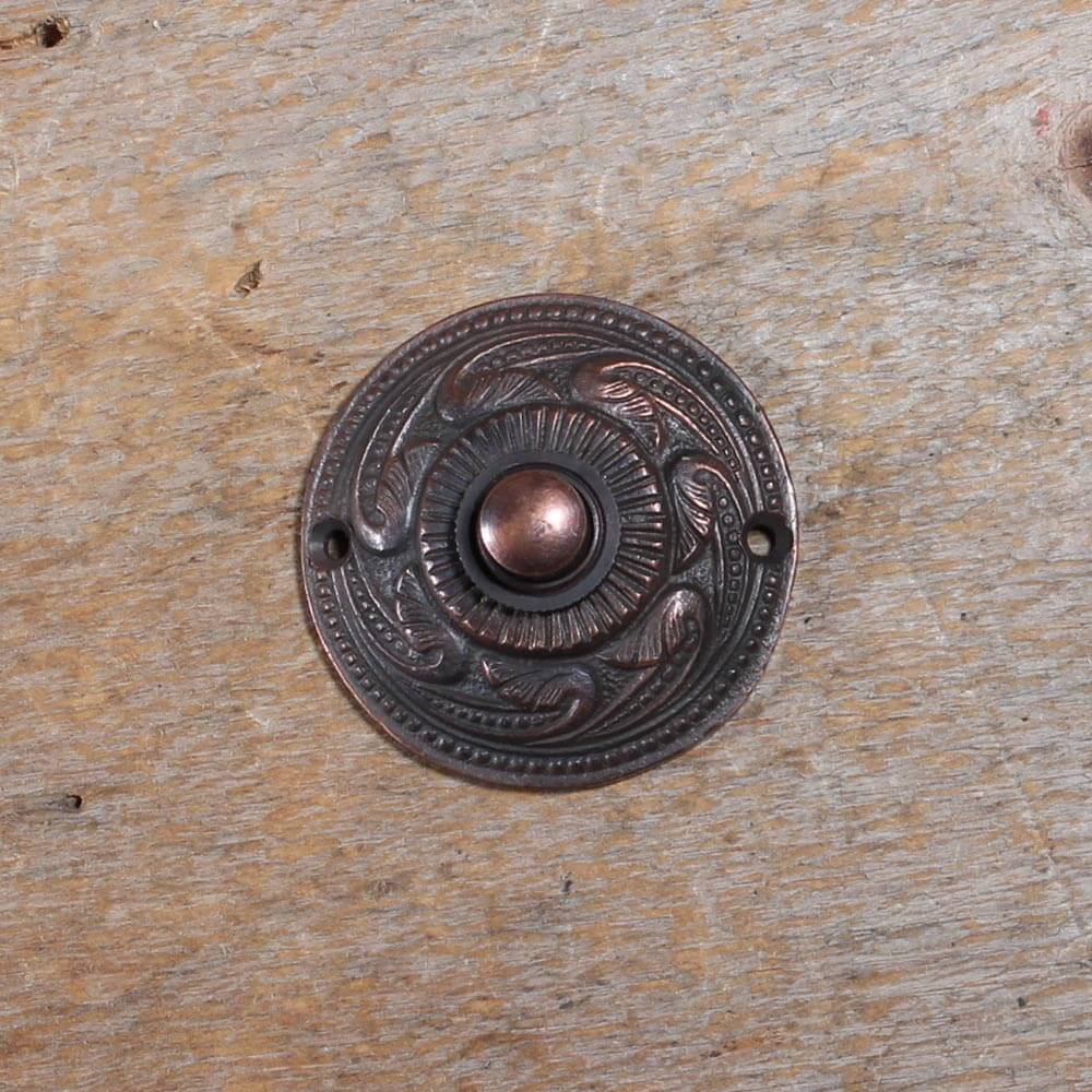 Poignée de porte en fonte antique