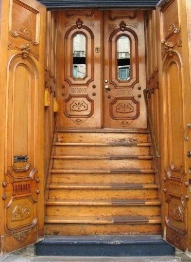 antique door hinges