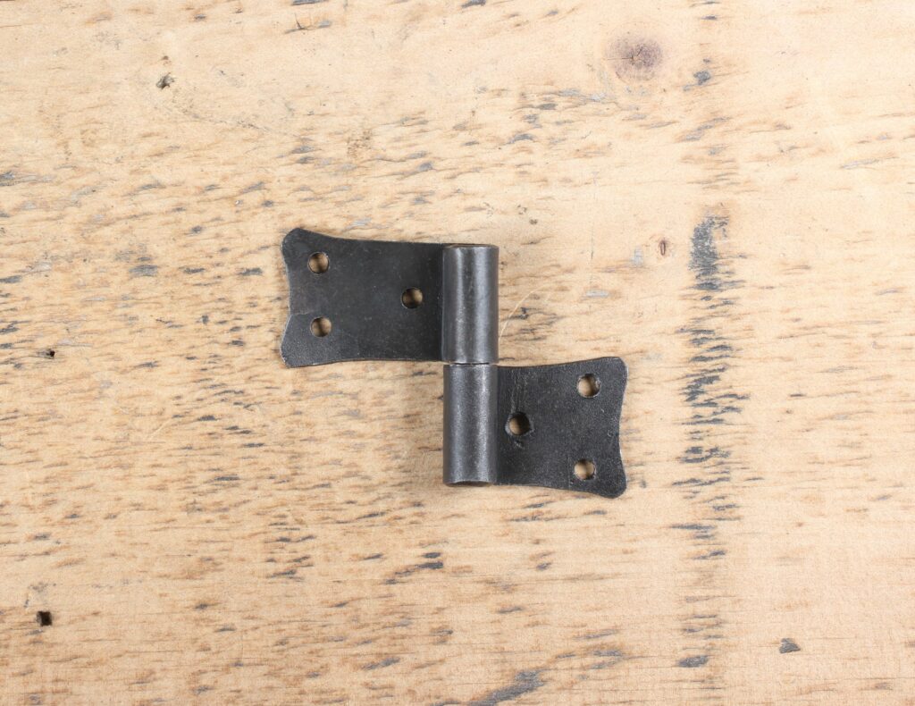 Wrought Iron 2.5 inch Right Side Butterfly Hinge