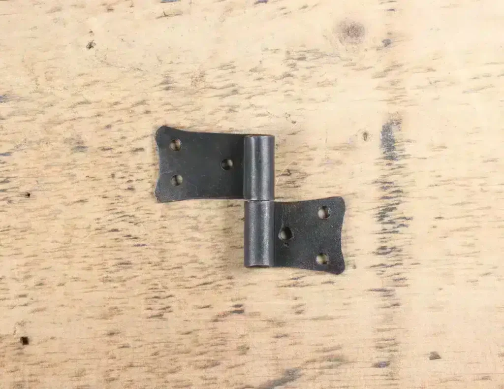 Wrought Iron 2.5 inch Right Side Butterfly Hinge