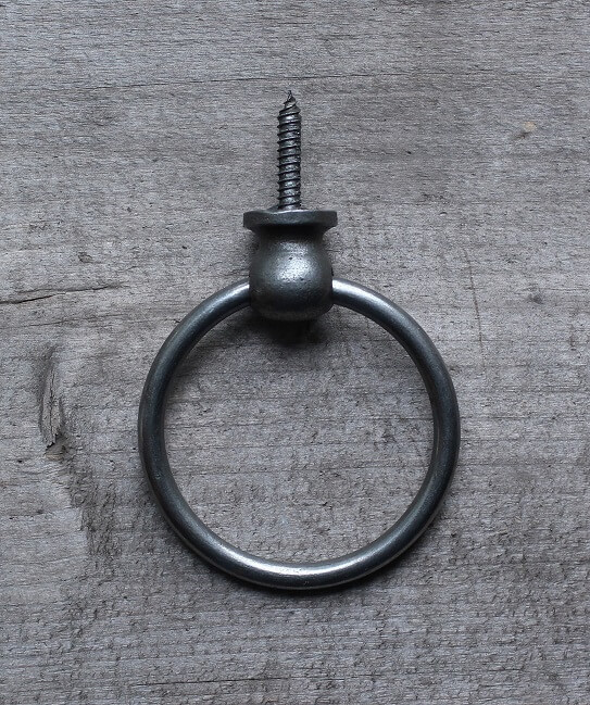 Wrought Iron Ring Pull Handle
