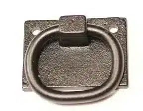 Black Ring Pulls with Backplate