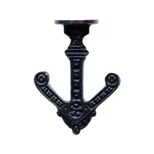Retro Cast Iron Top Ceiling Hook With Square Base Home Garden