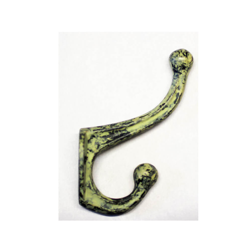 distressed Green hook Old Quebec Hardware