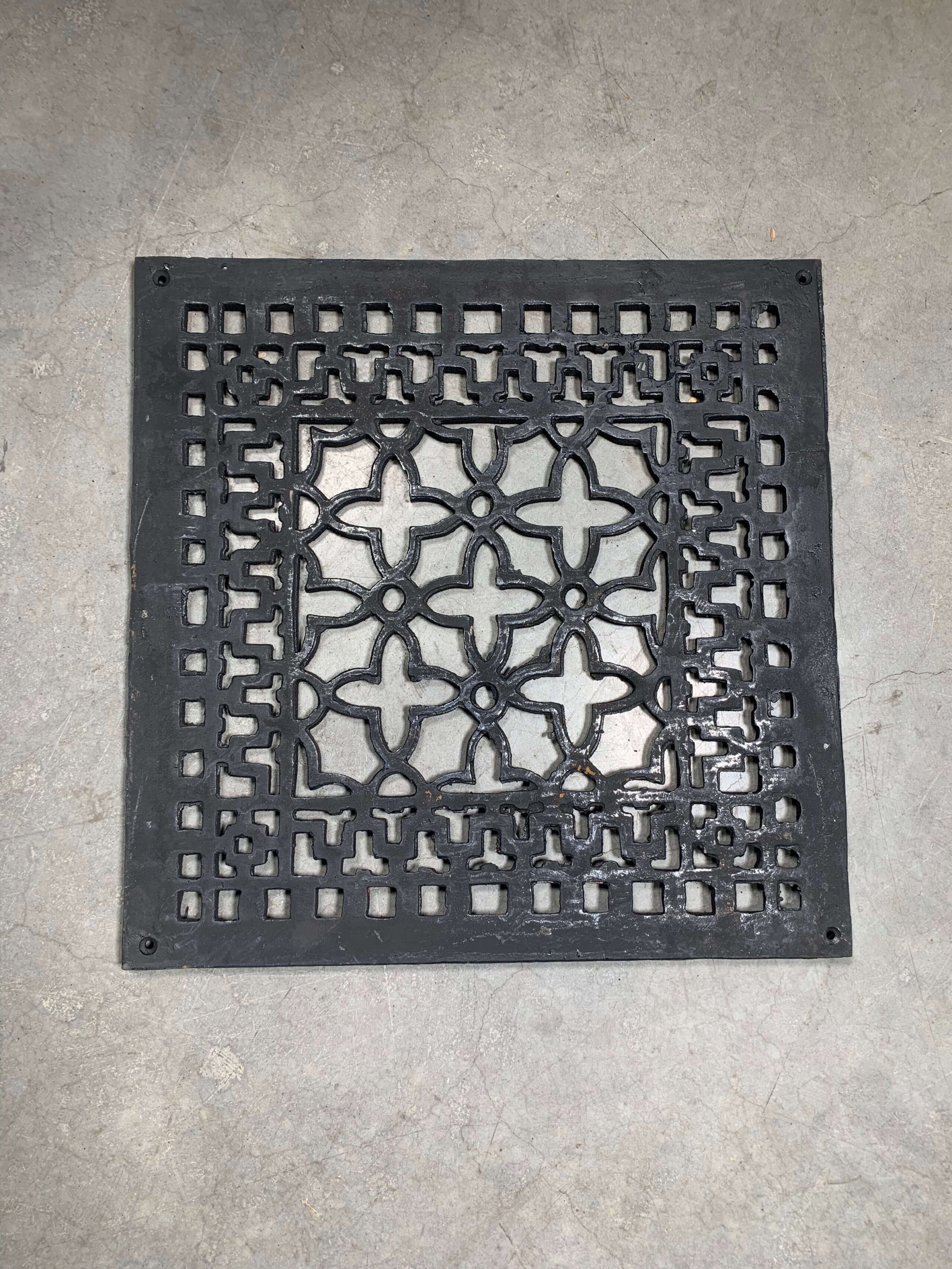 Close Out Cast Iron Floor Grate, Vent Cover