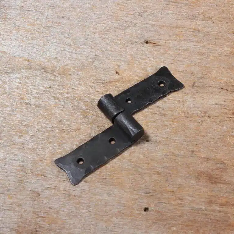 Forged Iron 4.25 inch Left Side Strap Hinge