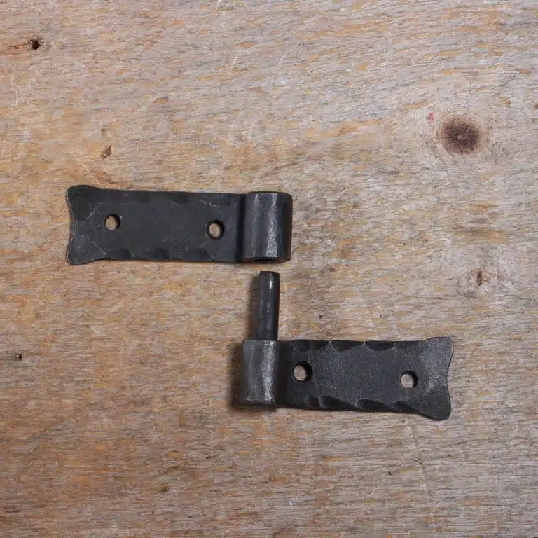 Forged Iron 4.5 inch Right Side Strap Hinge