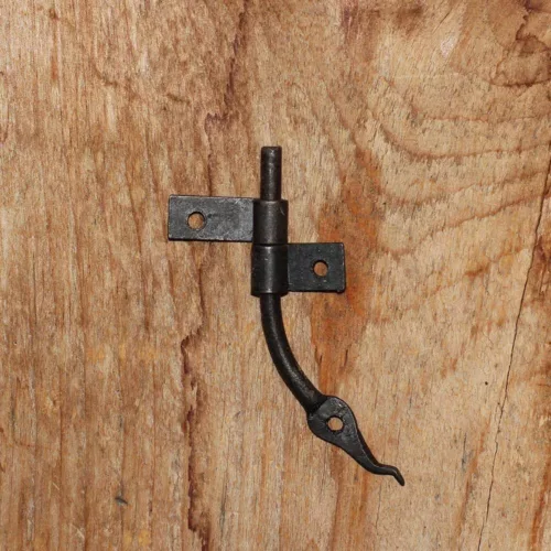 Wrought Iron 3.5 inch Right Side Rat Tail Hinge