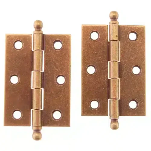 Oil Rubbed Brass Ball Tip Hinges