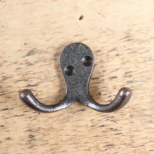 Antique English Cast Iron Coat Hook