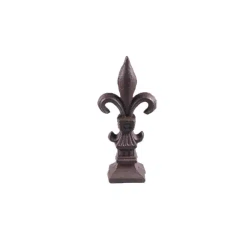 Large Cast iron Lily Door Stopper