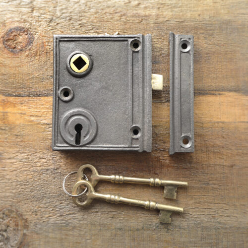 Cast Iron Vertical Rim Lock