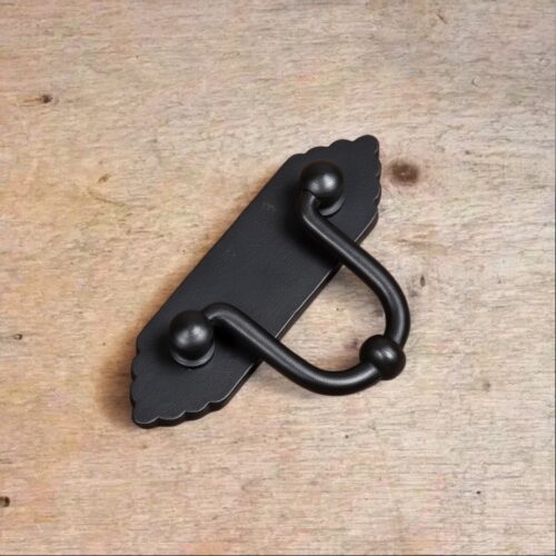 Poignée tombante boule noire